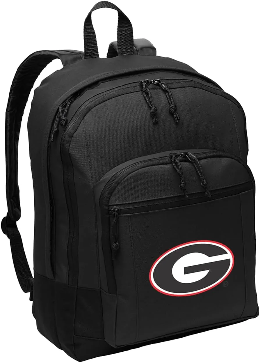 University of Georgia Backpack CLASSIC STYLE Georgia Bulldogs Backpack Laptop Sleeve One Size