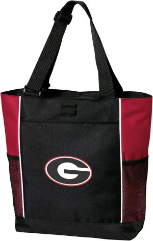University of Georgia Tote Bag UGA Bulldogs Totes Beach Travel