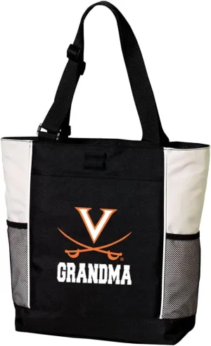 University of Virginia Grandma Tote Bags UVA Grandma Totes Beach Pool Or Travel