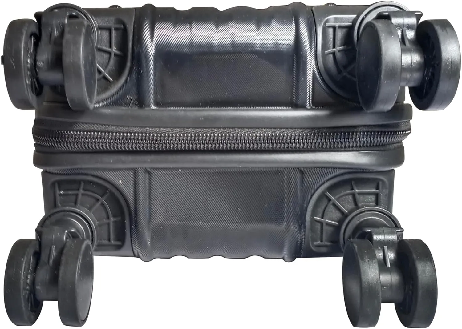Upgraded 39" Hard Travel Case with 4 Spinner Wheels and Handles for Roll Up Banner Stand or Backdrop Booth Frame - Interior Dimensions: 39"L x 10" W x 8"