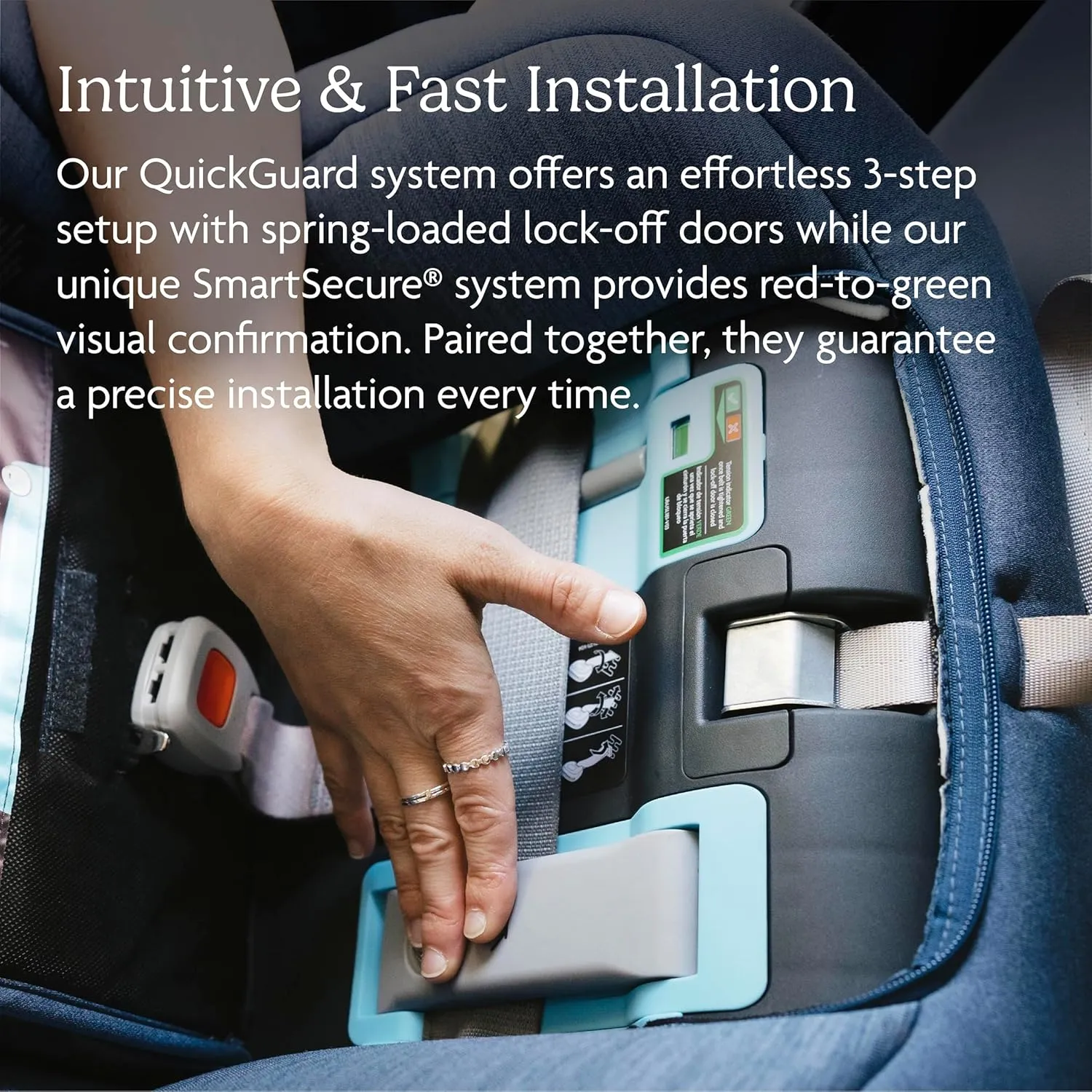 UPPAbaby Rove Convertible Car Seat - 2-in-1 Rear   Forward Facing - Quick   Secure 3-Step Install - Intuitive Safety Technology   Comfort Features - Cup Holder Included - Kavneer (Almond Mélange)