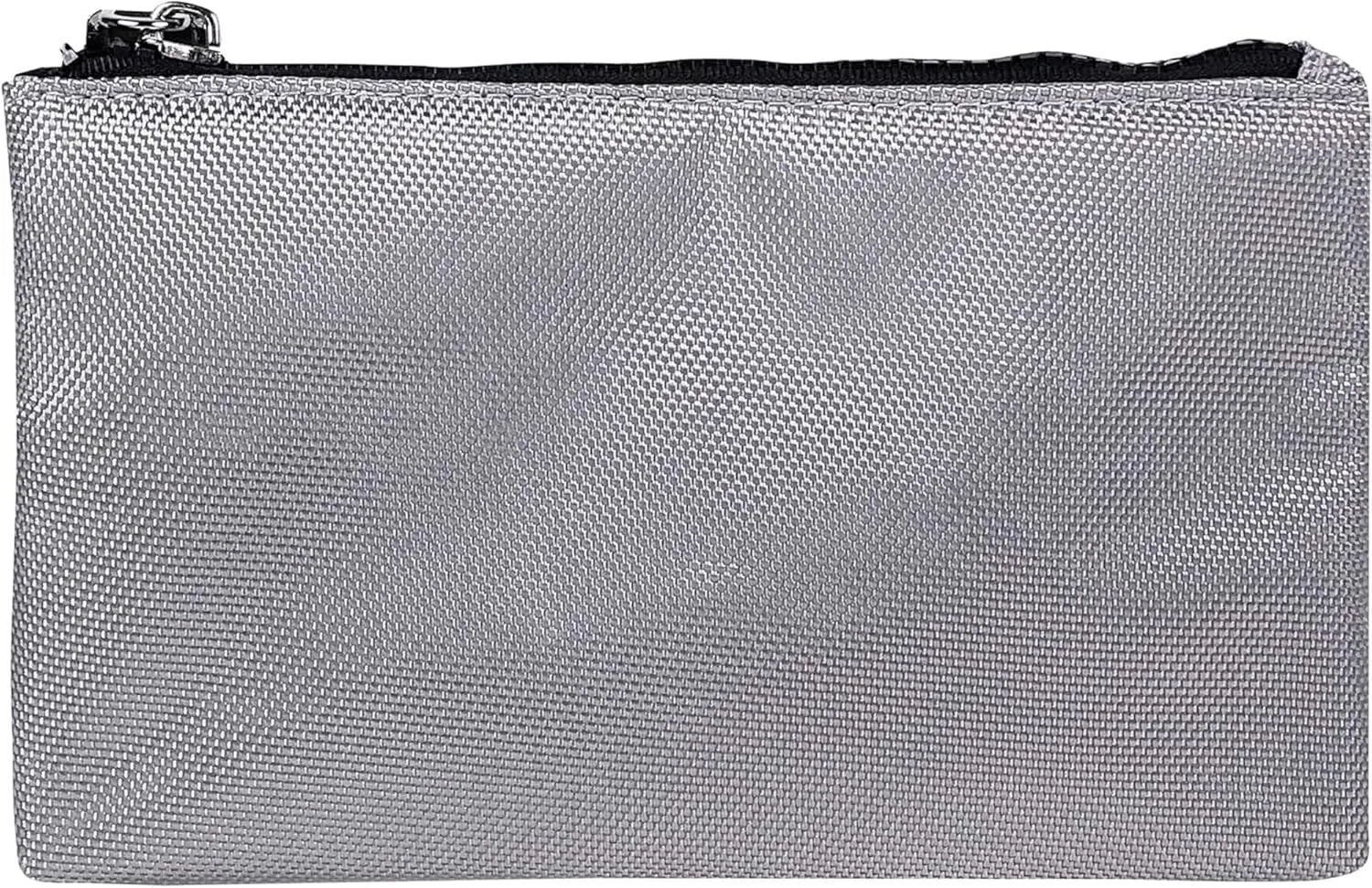 Vaultz Money Bag with Lock - 5 x 8 Inches, Men & Women's Locking Accessories Pouch for Cash, Bank Deposits, Wallet, Medicine, Phone and Credit Cards - Gray