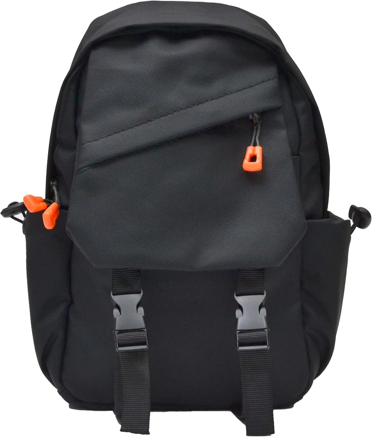Venture Sling Bag for Men and Women - 11.5x9.5x3.5 Black Womens and Mens Crossbody Bag with Zippered Pockets