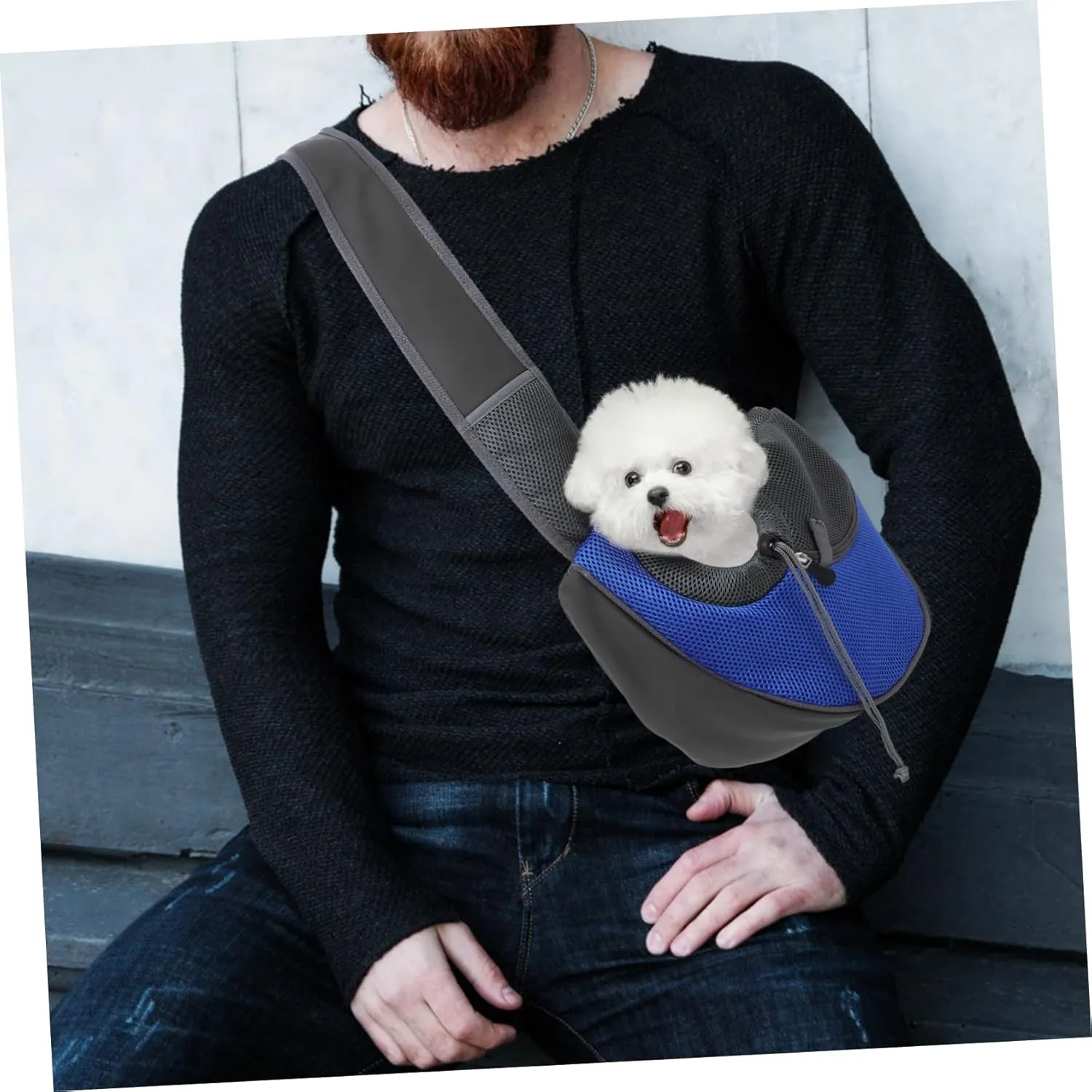 Versatile Small Dog Sling Carrier Pet Backpack for Puppy Sling Carrier for Cats Dog Backpack Pet Travel Bag