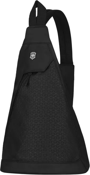 Victorinox Altmont Original Dual-Compartment Monosling - Travel Crossbody Bag for Men & Women - Durable Travel Essential - 7 Liters, Black