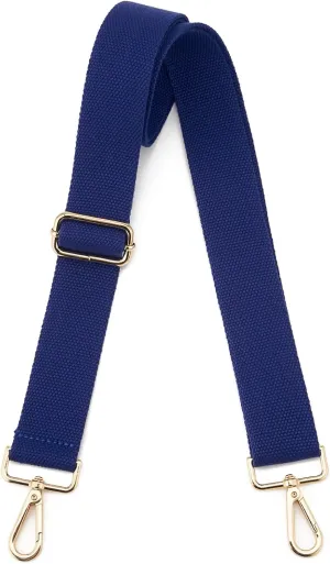 Wide Purse Straps Replacement Adjustable Crossbody Gold Hardware Canvas Shoulder Strap For Women