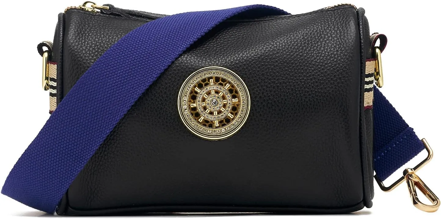 Wide Purse Straps Replacement Adjustable Crossbody Gold Hardware Canvas Shoulder Strap For Women