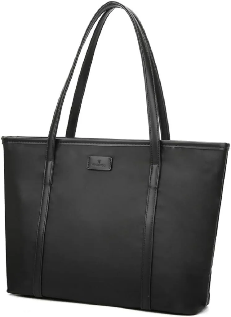 Women Handbag Waterproof Nylon Satchel Purse Handbag Vintage Top Handle Handbag Work Tote Bag