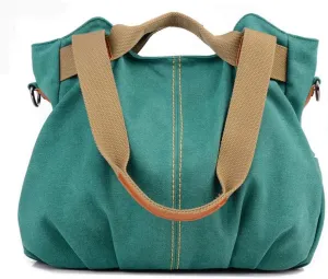 Women Ladies Bags Vintage Hobo Canvas Daily Purse Shoulder Tote Shopper Handbag