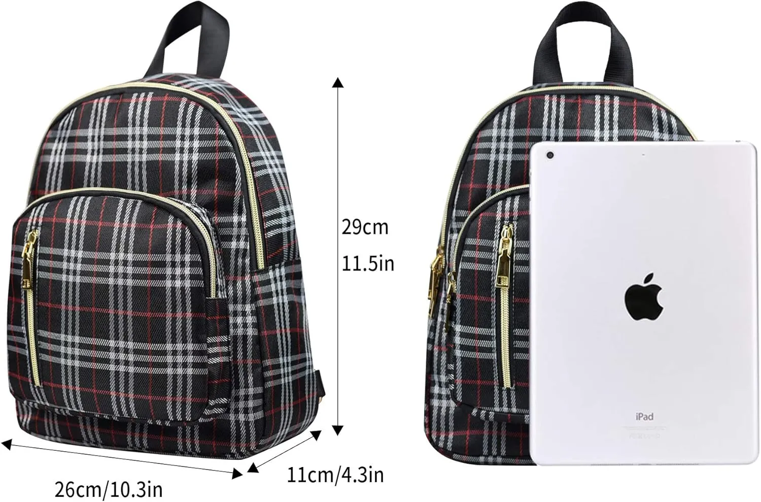 Women Mini Backpack Purse Water resistant Nylon Fashion College Bag Casual Daypack