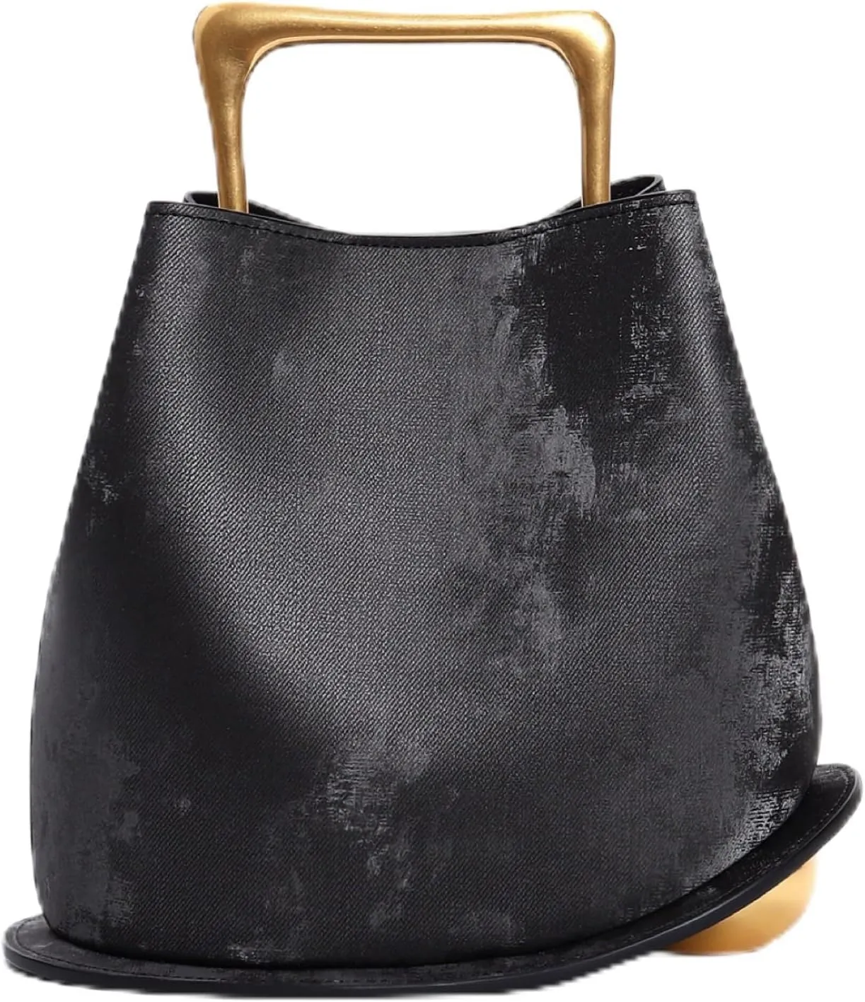 Women's Silk Bucket Bag, Personalized Handbag, Creative Vegetable Basket, One Shoulder Crossbody