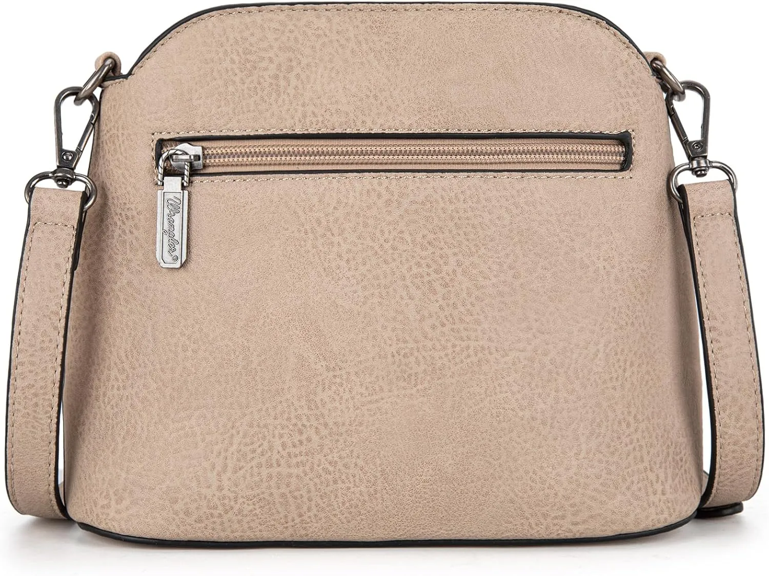 Wrangler Cow Print Crossbody Bag for Women Western Cross Body Purse with Signature Strap