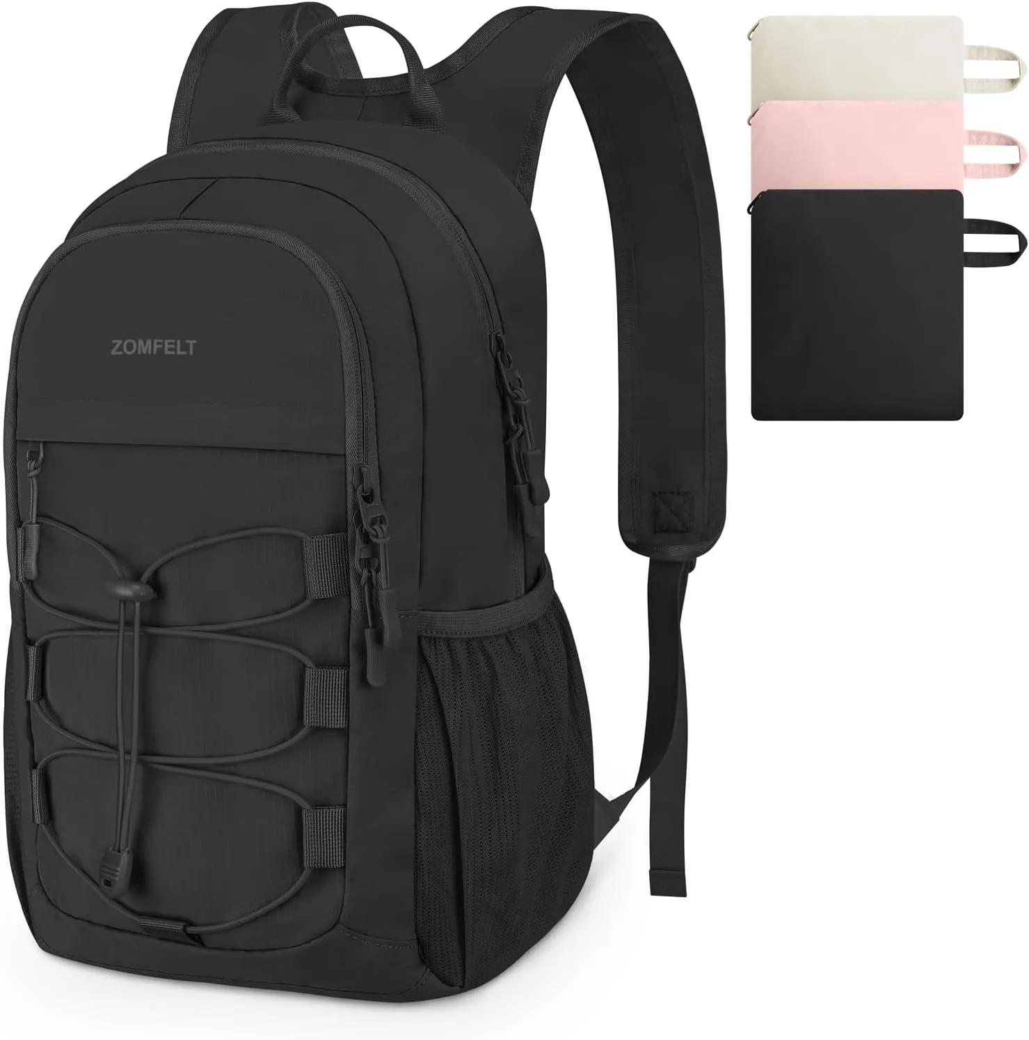 ZOMFELT Hiking Backpack for Women Men, 15L Packable Small Travel Backpack for Trip, Water Resistant Lightweight Backpacks